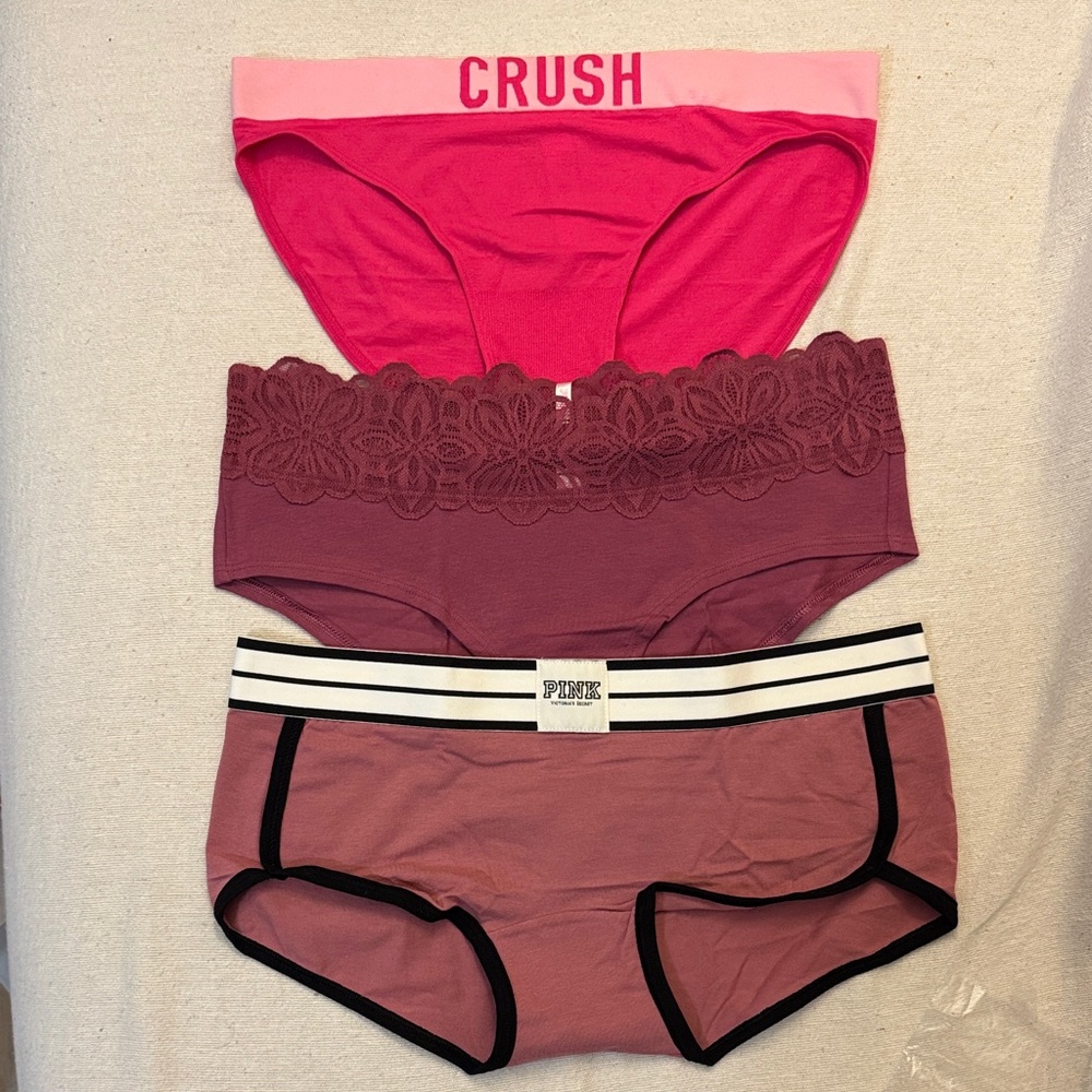 PINK Victoria's Secret Panty Variety in Size Medium